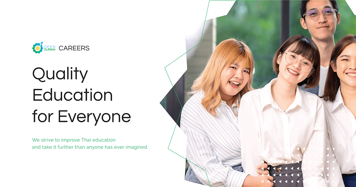 สมัครงาน OpenDurian Careers Work with OpenDurian